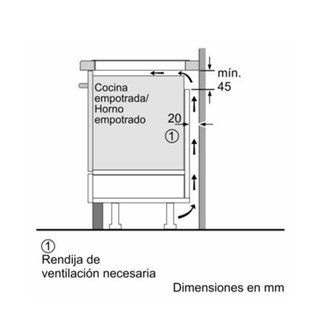 Placa de inducción Siemens EU63KBJB5E