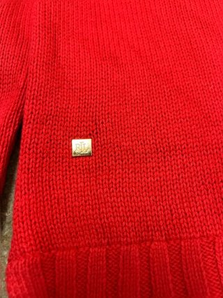 Jersey Ralph Lauren Rojo Talla S
