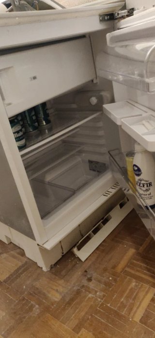 Frigorífico pequeño Ikea blanco 90x60x55