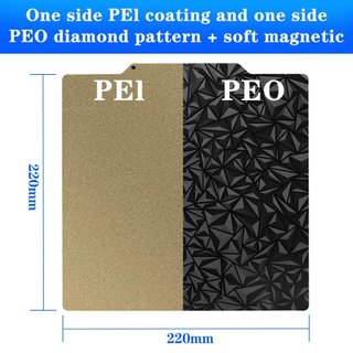 Base texturizada PEI PEO para impresora 3D Ender