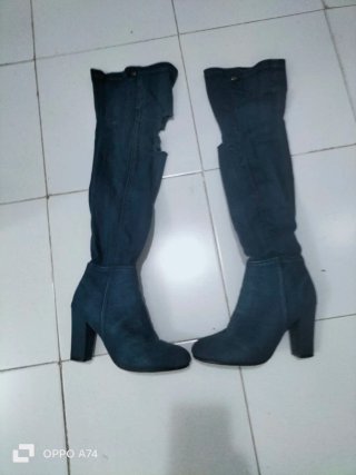 Botas altas mujer negras
