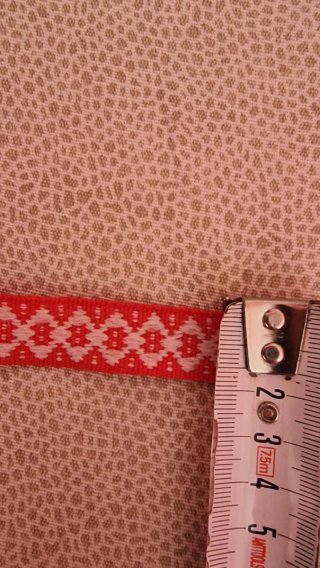 Choker collana rossa bianca bigiotteria