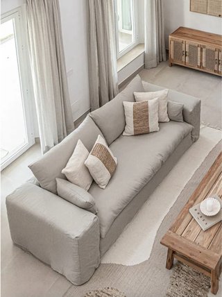 Sofa Zoco Home Ibiza Haven Linen Sand