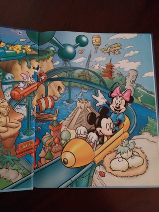 A Dança, o Teatro e a Música, Livro Disney, didáti