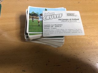 Cromos Johan Cruyff CROPAN