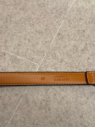 Cinturone Celine Triomphe S-NE-4179 Marrone 95cm