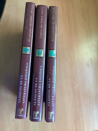 3 libros coleccion literatura clasica