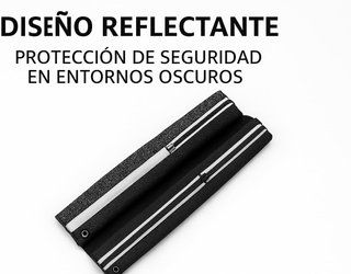 Riñonera Deportiva Running Impermeable Gris