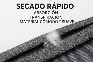 Riñonera Deportiva Running Impermeable Gris