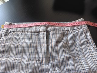 Pantalones Zara Mujer Cuadros beige azul..