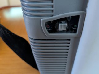Frigorifero termoelettrico portatile