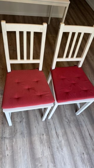 Mesa IKEA extensible + 4 sillas