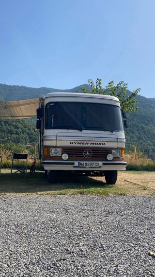 Autocaravana Hymer-mobil Mercedes 550s
