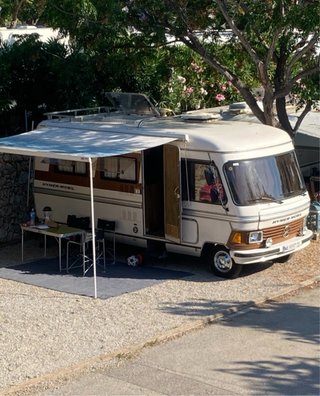 Autocaravana Hymer-mobil Mercedes 550s