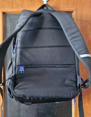 Mochila Oxford B-Out Unisex Negra Nuevo - New