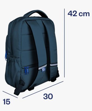 Mochila Oxford B-Out Unisex Negra Nuevo - New