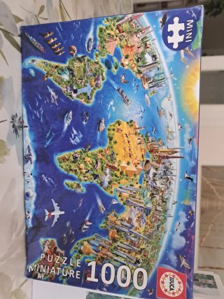 2 Puzzles Educa 1000 Piezas y 500 piezas