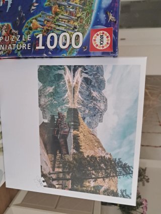 2 Puzzles Educa 1000 Piezas y 500 piezas