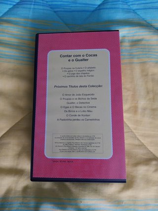 Rua Sésamo VHS - Contar com Cocas e Gualter