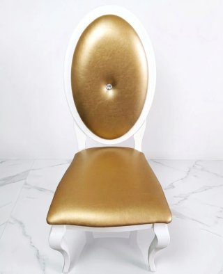 Sillas comedor doradas con tapizado