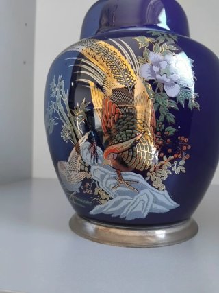 Vaso Decorativo Ginger Jar Porcellana