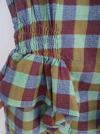 Vestido peplum. Pepa Loves talla 2 cuadros