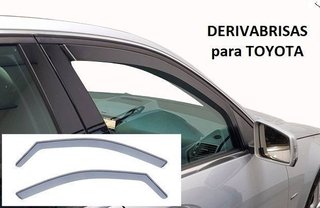 Derivabrisas Toyota deflectores cortavientos