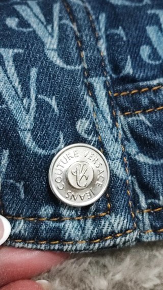 Giacca Jeans Versace couture