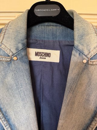 Chaqueta Vaquera Moschino con Lentejuelas