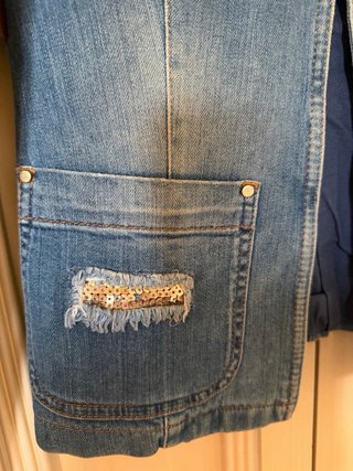 Chaqueta Vaquera Moschino con Lentejuelas