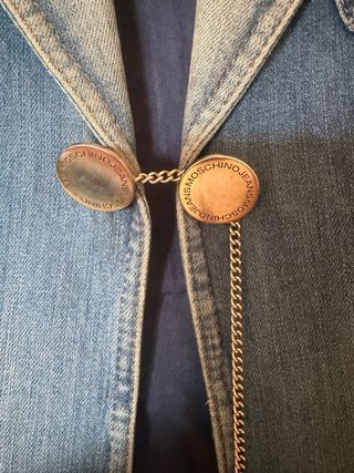Chaqueta Vaquera Moschino con Lentejuelas