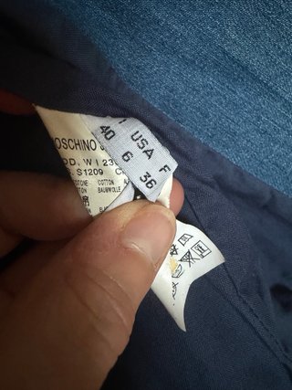 Chaqueta Vaquera Moschino con Lentejuelas