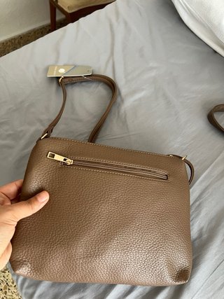 Bolso bandolera marrón