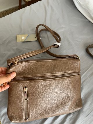 Bolso bandolera marrón