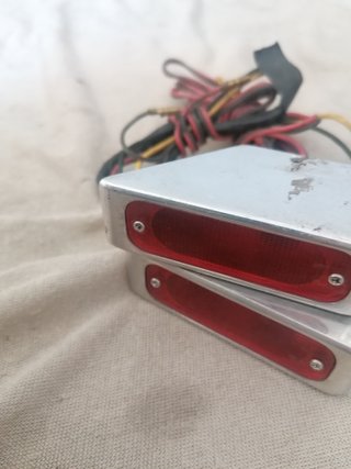 coppia di frecce universali custom moto