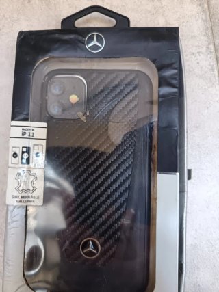 Funda Mercedes iPhone 11 Cuero Real