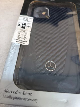 Funda Mercedes iPhone 11 Cuero Real