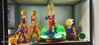 Resinas Dragon Ball: Goku, Vegeta, Gohan, Trunks,