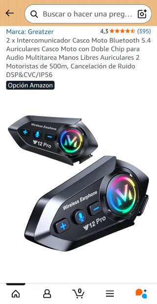 2 Intercomunicadores V12 Pro Moto Bluetooth