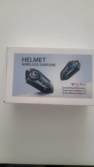 2 Intercomunicadores V12 Pro Moto Bluetooth