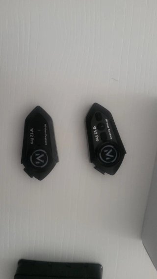 2 Intercomunicadores V12 Pro Moto Bluetooth