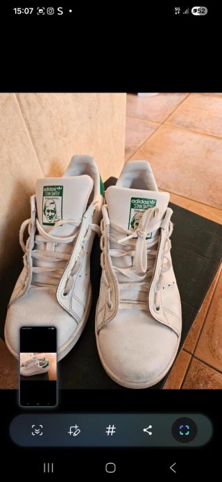 Zapatillas Adidas Stan Smith Blancas y Verdes