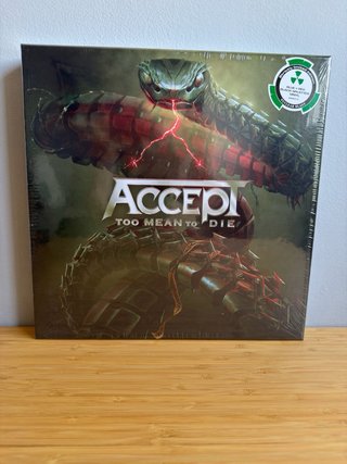 Accept Too Mean To Die Caja Vinilos Ed. Limitada