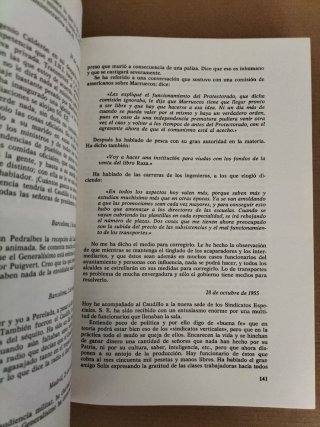 Mis conversaciones privadas con Franco. Libro