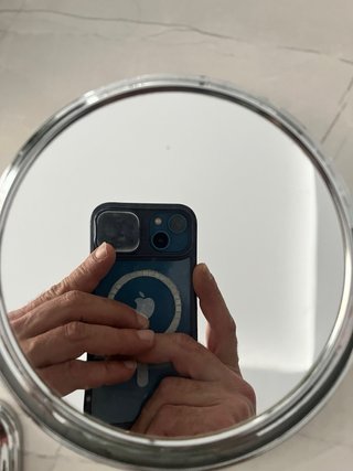 Espejo de aumento para baño extensible