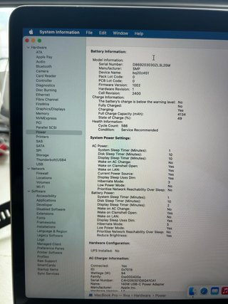 MacBook Pro 2019 Plata