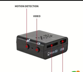 Mini Cámara WiFi HD 1080P Visión Nocturna