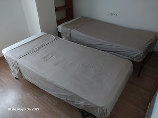 2 Camas Nido 190x90 con Colchones y Somieres