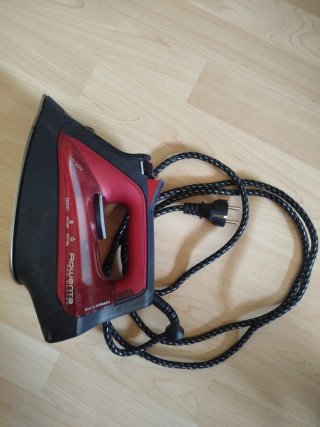 Plancha Rowenta Pro Master Roja