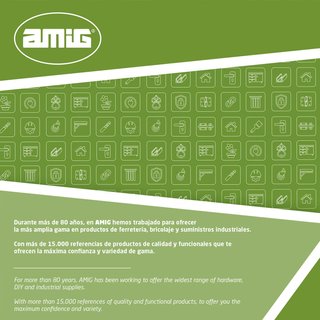 Amig cerrojo seguridad acero puertas